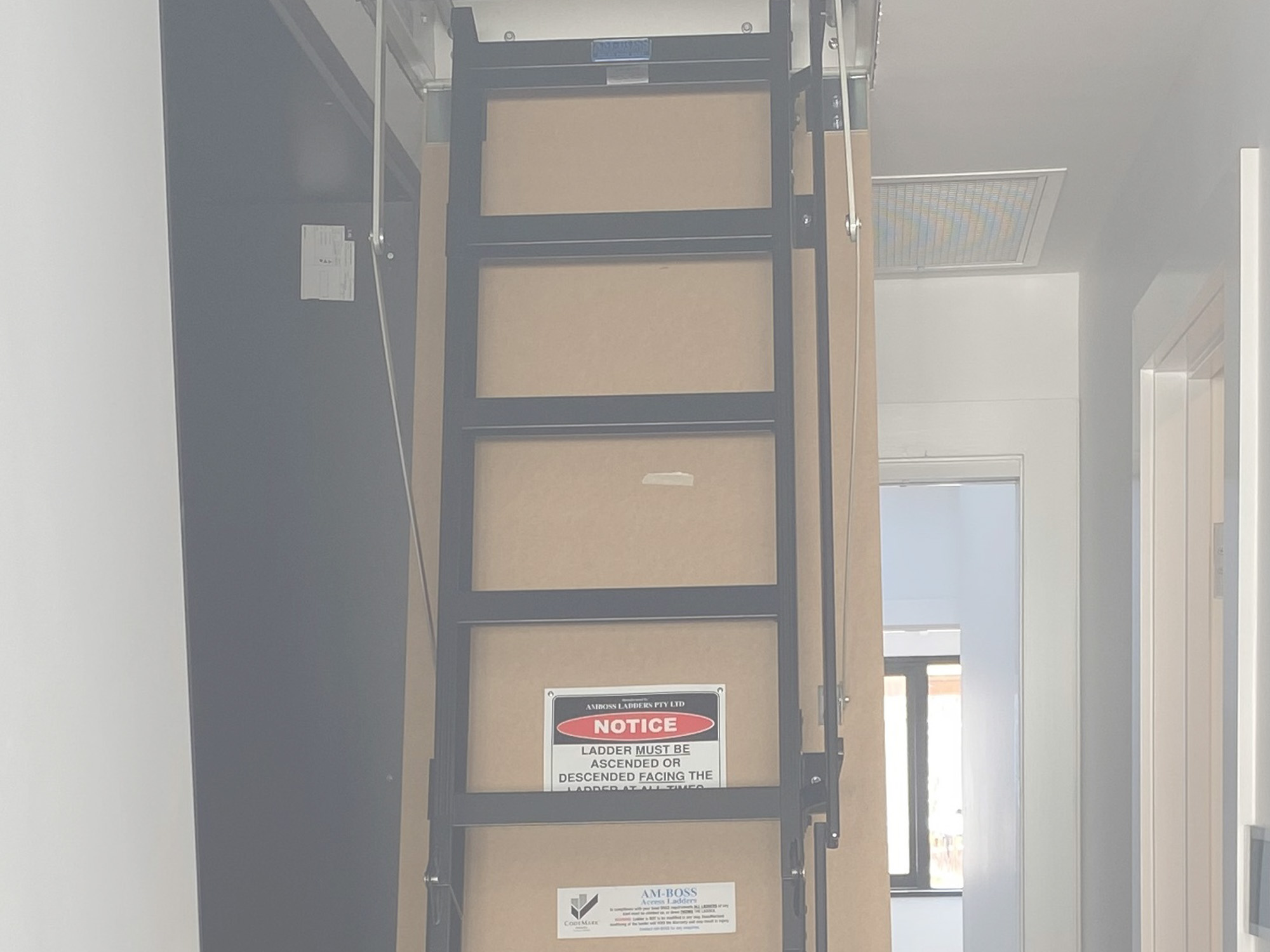 Blue Access Boss Attic Ladder